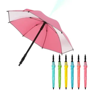 DD3240 Children’s Water Toy Umbrella Spray Parasol Transparent Kids Play Rain Umbrella