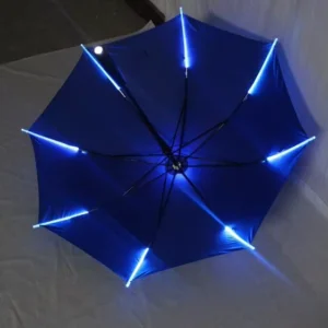 DD881 8k Glow Drop up Handheld Poe Clear Led Flash Light Handle Umbrella