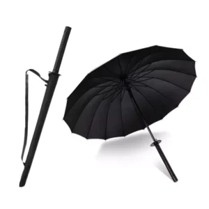 DD922 Promotion 8k 16k 24k Japanese Samurai Sword Long Handle Umbrella