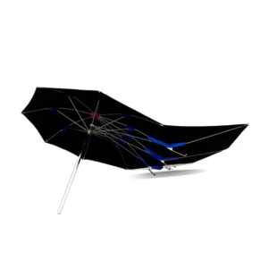 Detachable Motorcycle Windproof Waterproof Umbrella Sunshade Shield for Riding