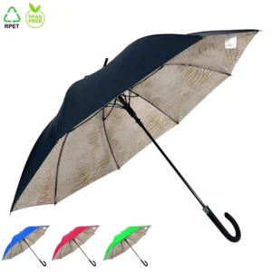 Double-Decker Golf Umbrella Custom Logo Adult Straight Umbrella Can Be Used as Crutch