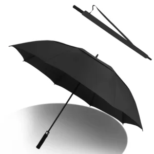 Double Layer Extra Large Golf Umbrella Auto Open Windproof Rain Umbrella