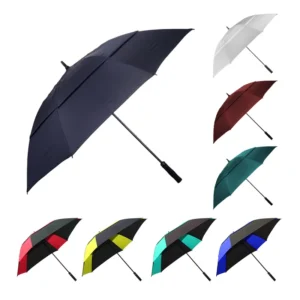 Double Layer Large Golf Umbrella Automatic UV Windproof Protection Umbrella