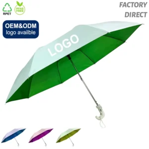 Double-Layer Lightweight Windproof Automatic 2-Fold Umbrella