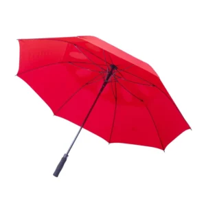 Double Layer Professional Lightweight Windproof Promotion Golf Umbrella 30 Inch With Custom Logo Print Auto Open Golf Umbrella