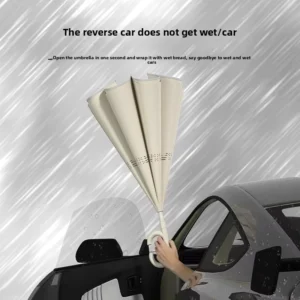 Double Layer Reverse Luminous Automatic Large Umbrella for Men and Women Double Person Rain and Sun Protection Custom Printing for Advertising