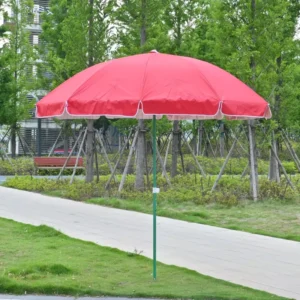 Double-Layer Windproof UV-Protection Waterproof Outdoor Beach, Patio and Garden Market Parasol