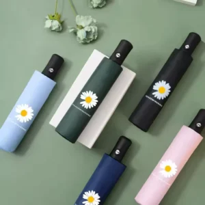 Dual-Use Automatic Folding Umbrella, Customizable, Extra-Large Sunshade, Sun and Rain Protection, Modern Design