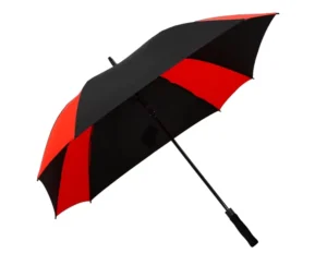 EVA-Handle Auto-Open 190T Pongee Fiberglass Wind-Resistant Waterproof Square Golf Umbrella