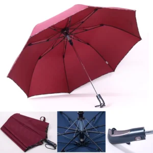 Easy Taken 2 Folding Fashion Rain Umbrella for Men