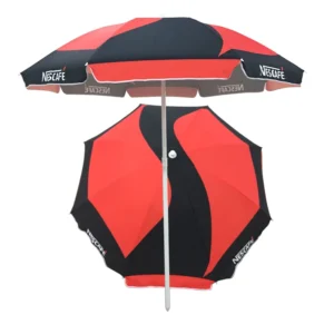 Eco-Friendly Custom Print Beach Parasol Sun Umbrella
