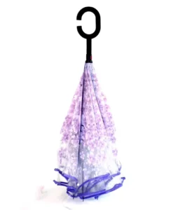 Eco-Friendly POE Reverse Transparent Disposable Umbrella