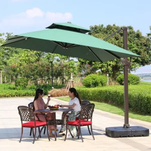 Eco-Friendly UV Protection Patio Umbrella, 6ft / 3m, 3×4