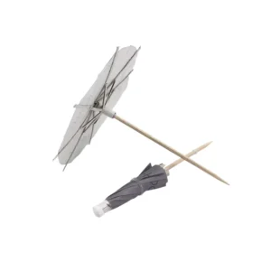 Eco friendly Customized Decorative Paper Promotional Portable Cocktail Umbrella for Drink
