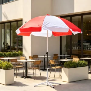 Economy 1m 1.1m 1.2m Beach Parasol Windproof UV Protection Bulk Outdoor Sun Umbrella for Garden Beach
