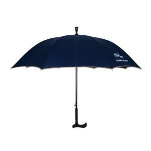 Ergonomic Handle Walking Stick Umbrella for Adults Windproof Straight Umbrella for Older People