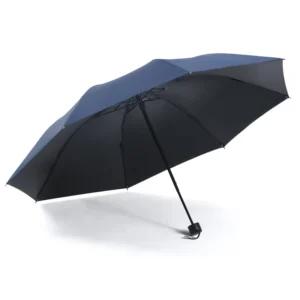 Europe 3-Fold Compact Windproof Manual Sunshade Umbrella