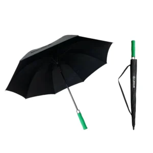 Extra Large 60/68 Inch Green EVA Handle Auto Open Golf Umbrella with Logo Printing