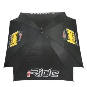 Extra Large Custom Designed Square Golf Umbrella for Racing Sun and Rain Protection