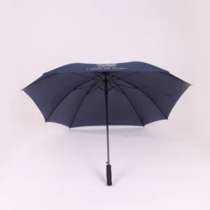 Extra Large Golf Umbrella 62/68 Inch Vented Square Windproof Auto Open Double Canopy Oversized Stick Pongee
