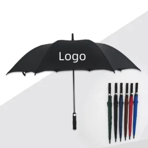 Extra Large Golf Umbrella Printed Custom Logo Straight Long Handle Windproof Waterproof Rain Umbrella