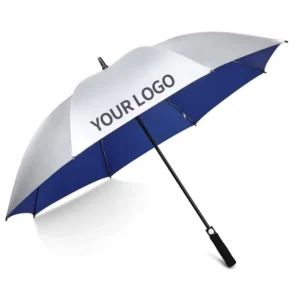 Extra Large Internal Print UV Waterproof Golf Umbrella with Custom Logo Full Panel Print