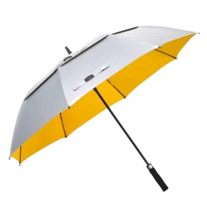 Extra Large Oversize 62 68 72 Inch Automatic Open Vented Windproof Waterproof Double Canopy Golf Umbrella