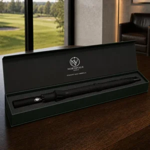 Extra-Large Windproof Double-Canopy Golf Umbrella