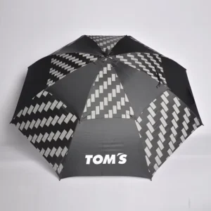 Extra Large Windproof Double-Layer Full Fiber Frame Golf Umbrella Promotional Polyester Business Gift Straight Umbrella