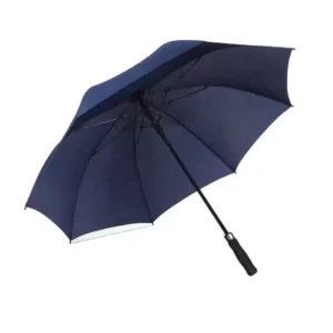 Factory 8K Business Golf Umbrella Black Handle Custom Logo Printing OEM Sun Rain Parasol