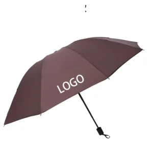Factory Classic Large Windproof 3-Fold Folding Umbrella