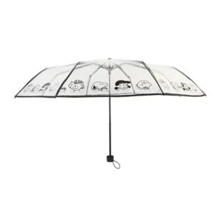 Factory Clear Folding Umbrella for Children With Logo