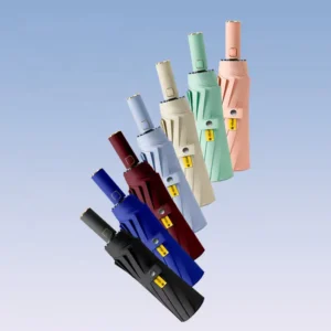 Factory Custom Automatic Opening Closing Explosion-Proof Safety Umbrella Step-by-Step Harvest Black Coating UV Protection