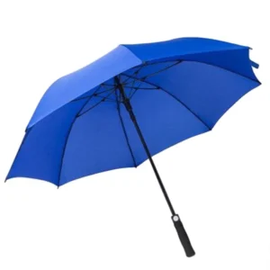 Factory Custom Branded 8-Panel Straight Fiberglass Stick Umbrella, Classic Logo Printed for Adults