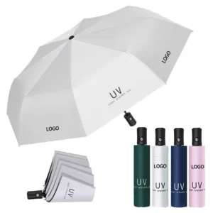 Factory Custom Design Portable Automatic Mini Umbrella Waterproof UV Folding Travel Umbrella