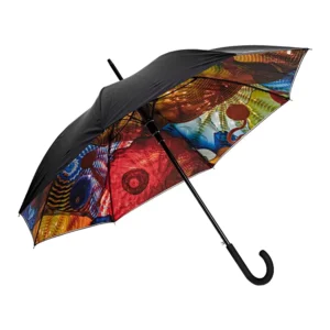 Factory Custom Logo Printed Straight Promotion Umbrella