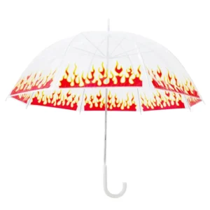 Factory Custom PVC Clear Transparent Umbrella