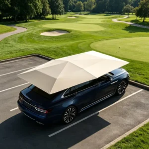 Factory Direct Automatic Sun Protection Car Umbrella Tent for Garage Parking