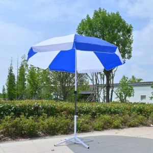 Factory Direct Custom Logo Advertising Beach Umbrella Outdoor Promotion