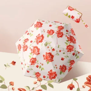 Factory Direct Mini Sun Umbrella 60% Discount Women UV Protection Parasol Custom Logo Foldable Anti-UV Shade Umbrella