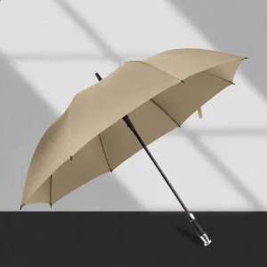 Factory Direct Straight Pattern Extra Large Windproof UV Protection Business Golf Umbrella