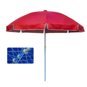 Factory Direct Strong Wind-Resistant Outdoor Beach Umbrella