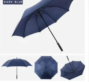 Factory Direct Supply Windproof Waterproof Automatic Straight Golf Umbrella
