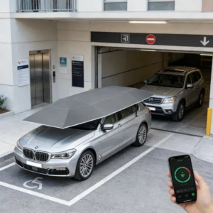 Factory Direct Waterproof Car Cover Automatic Remote Control Car Umbrella for Outdoor Car Protection