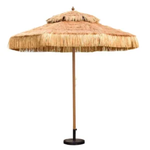 Factory Double Layer Round Square Sun Umbrella Large Hotel Patio Garden Canopy