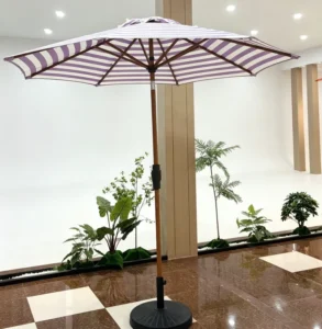 Factory High Quality Modern 9FT Umbrella Crank Parasol Durable Outdoor Furniture Patio Tilt Balcony Beach Hotel Park