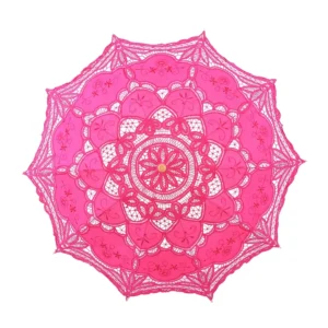 Factory Manual Wedding Lace Folding Umbrella Business Gifts Modern Luxury Craftsman Design Bride’s Umbrella Indoor