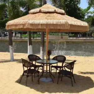Factory Outdoor Hotel Swimming Pool Umbrella Pavilion Aluminum Frame Foldable Lightweight for Dining Park Use