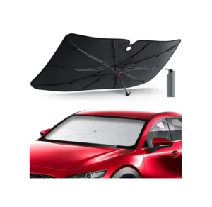 Factory Price Car Sun Shade Windshield Sun Shade Semi-Automatic Umbrella