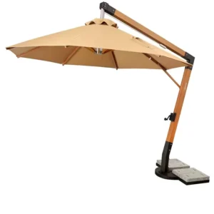 Factory Side Cantilever Patio Umbrella Waterproof Sun Shade Canopy for Garden Beach Pool Outdoor Relaxation Area